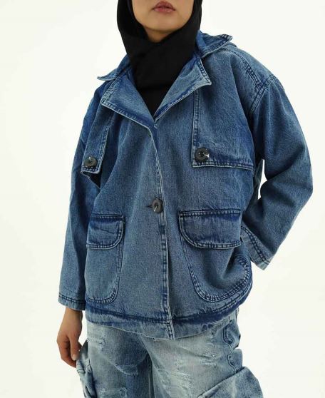 کاپشن دکمه دار زنانه