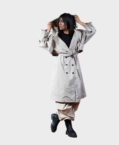 بارانی ترکیبی زنانه