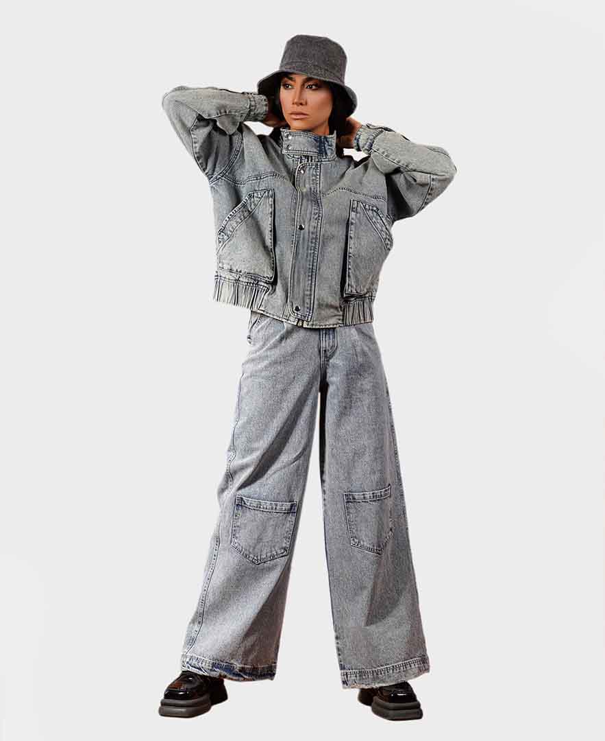 شلوار واید لگ زنانه