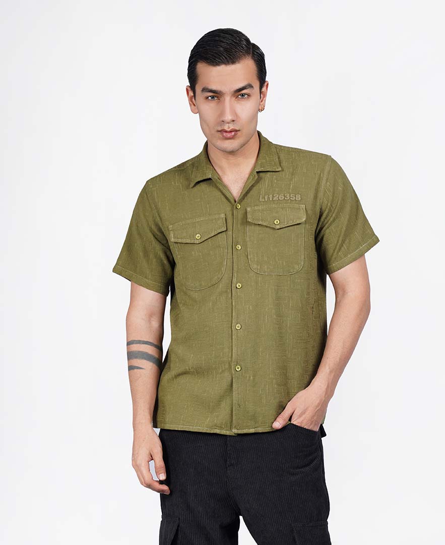 پیراهن بافت دار مردانه