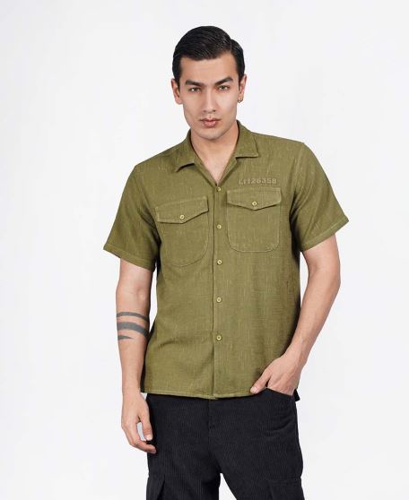 پیراهن بافت دار مردانه