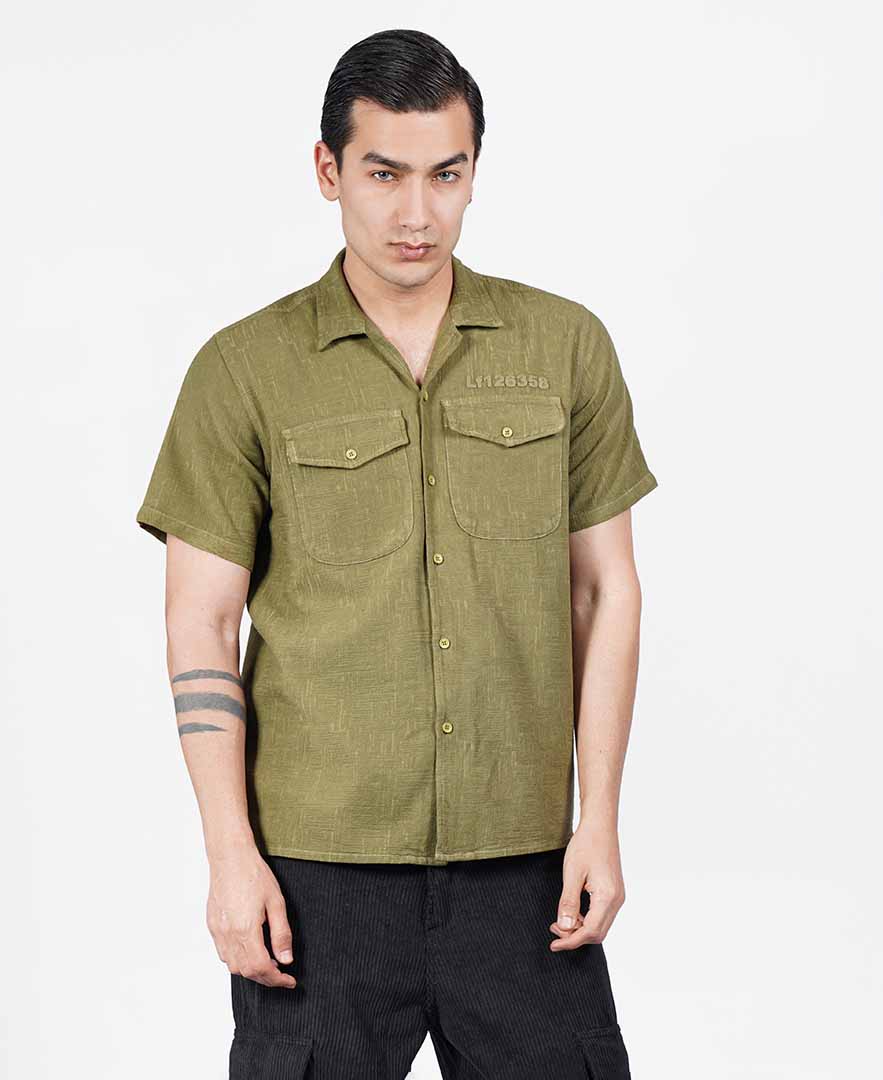 پیراهن بافت دار مردانه