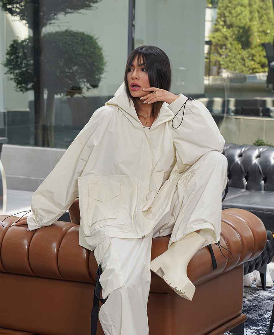 ست بارانی و شلوار زنانه