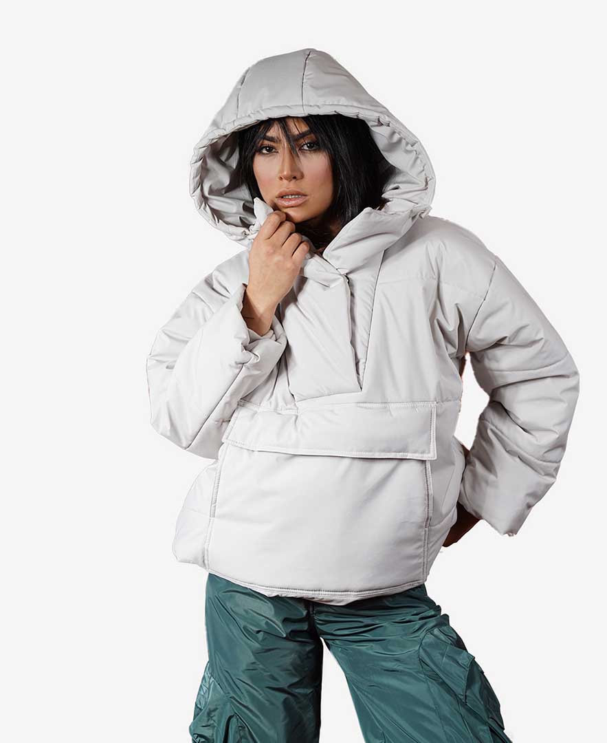 پافر کلاه دار زنانه