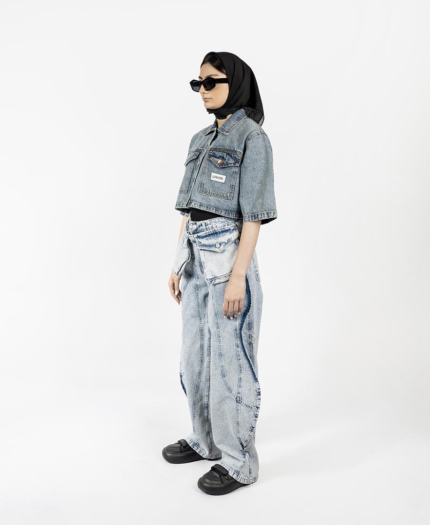 ژاکت کراپ زنانه