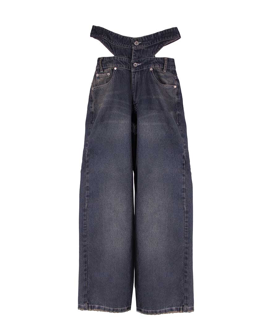 شلوار برش دار زنانه