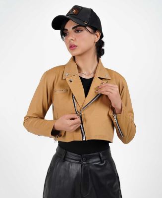 ژاکت زیپ دار زنانه