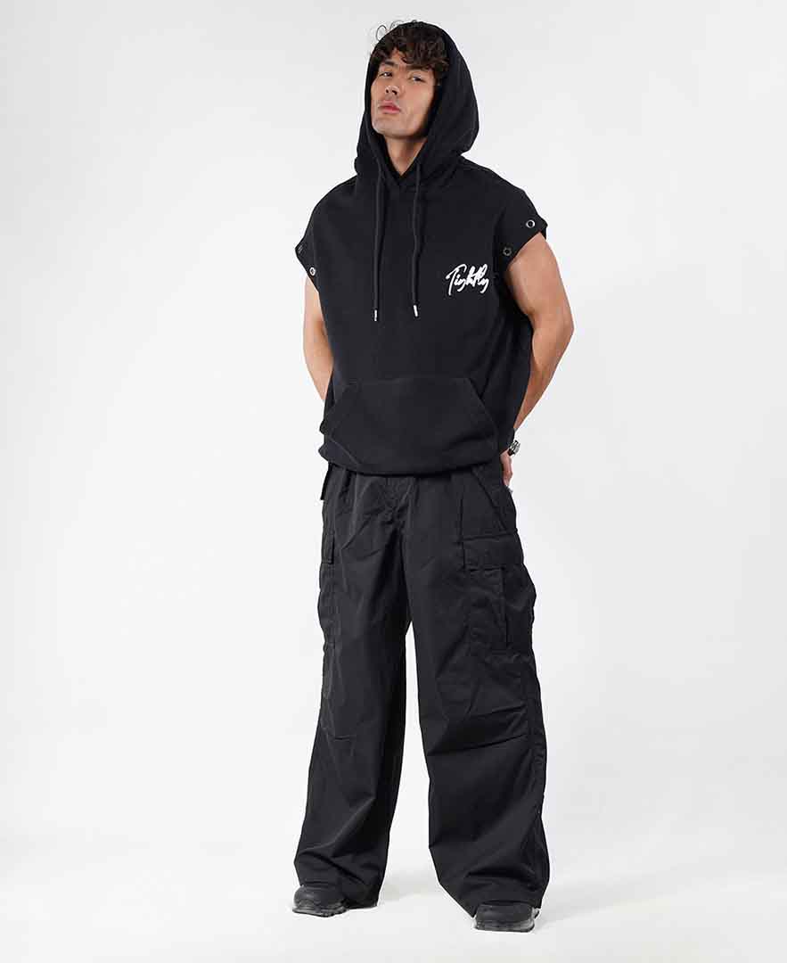 هودی پرچ دار مردانه