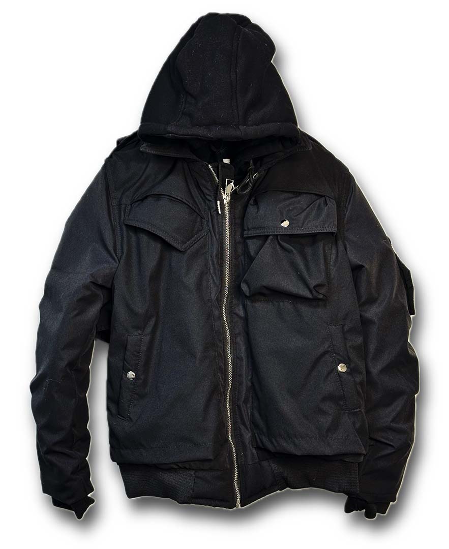 کاپشن کلاه دار مردانه