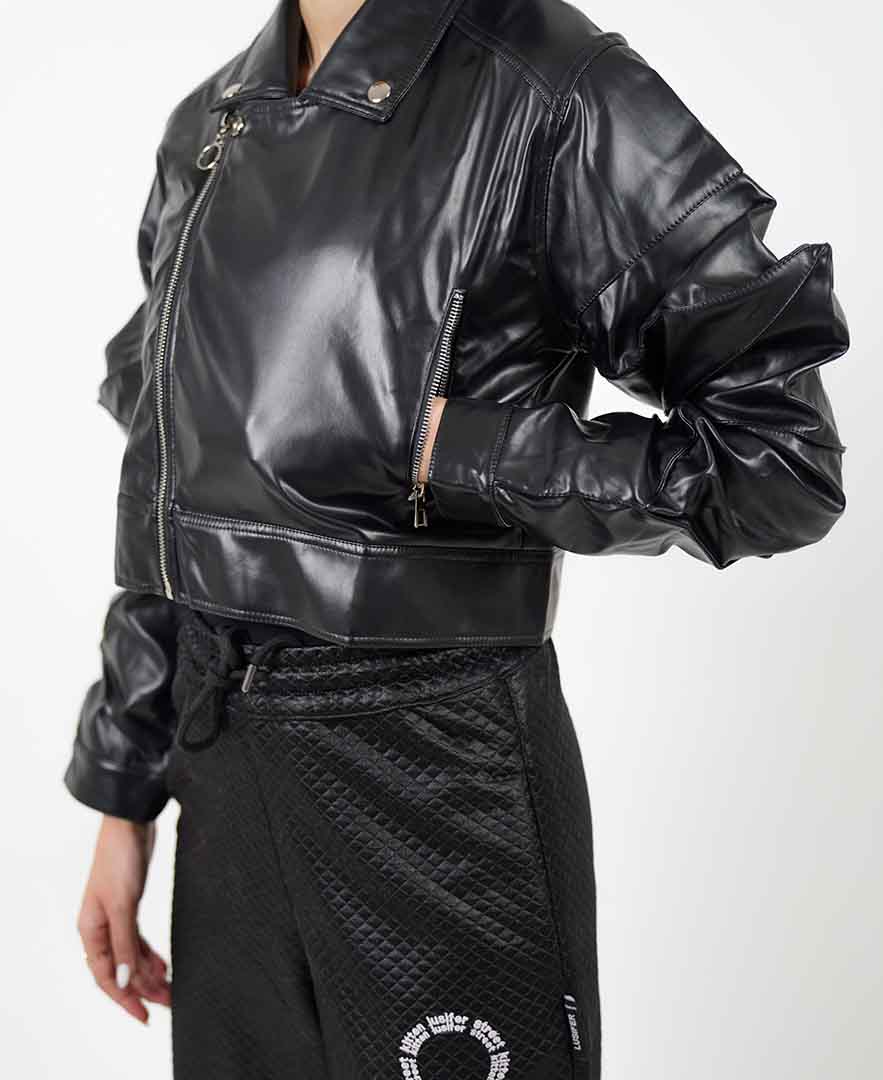 ژاکت زیپ دار زنانه