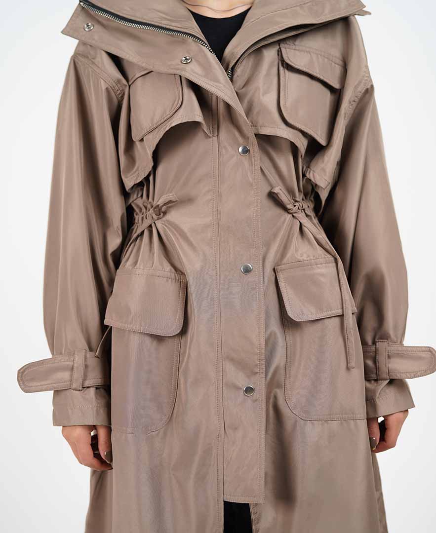 بارانی گتر دار زنانه