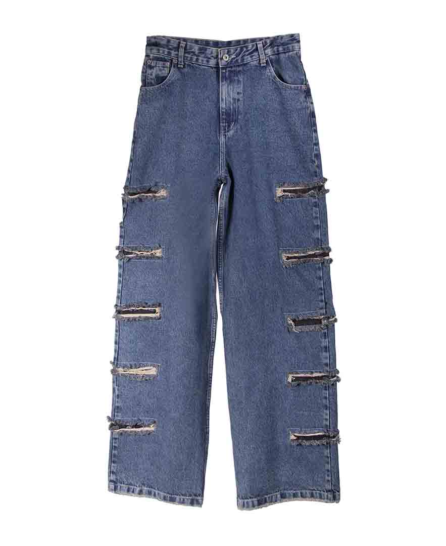 شلوار زاپ دار زنانه