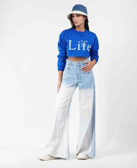 سوییشرت چاپ دار زنانه