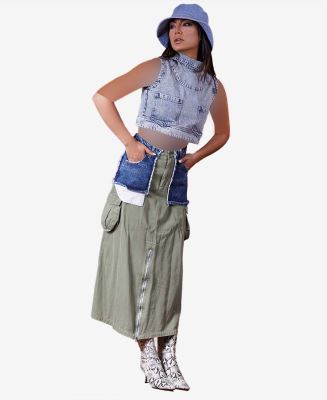 تاپ جیب دار زنانه