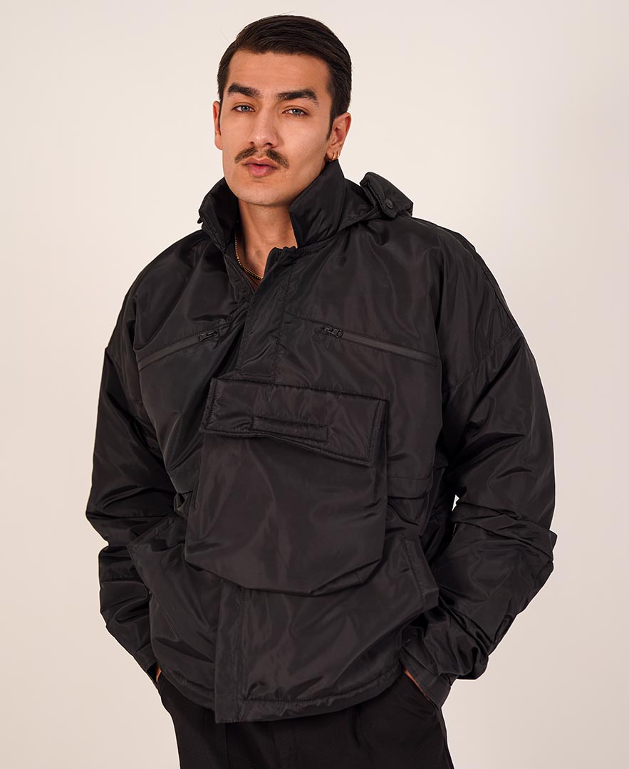 کاپشن جیب دار مردانه