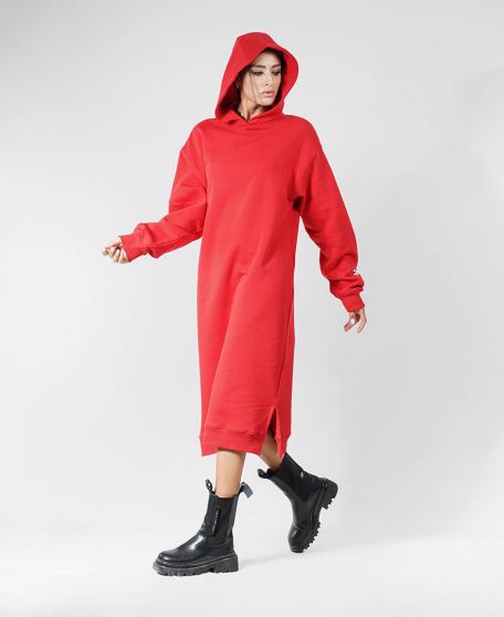 پیراهن کلاه دار زنانه