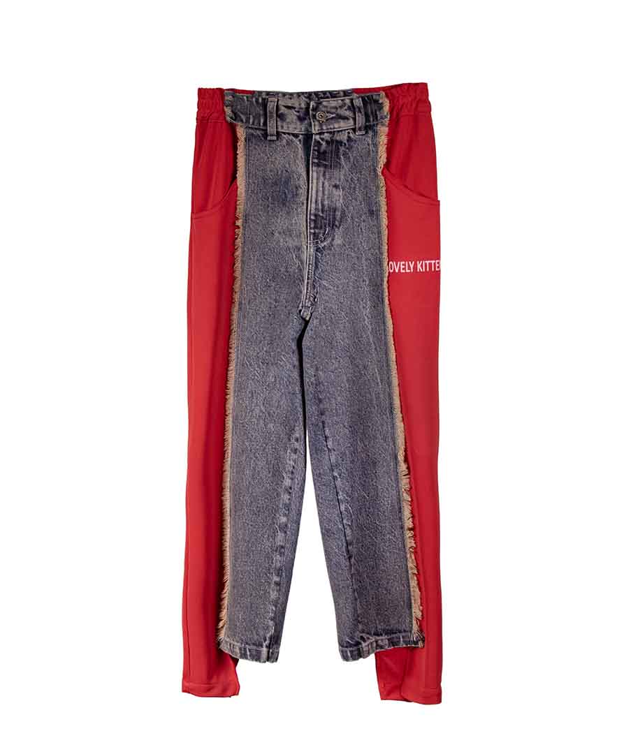 شلوار ترکیبی زنانه