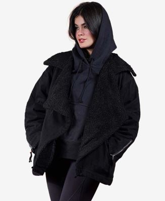 کاپشن خز دار زنانه