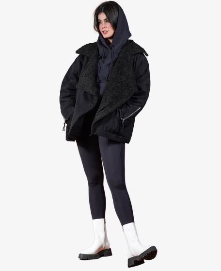 کاپشن خز دار زنانه