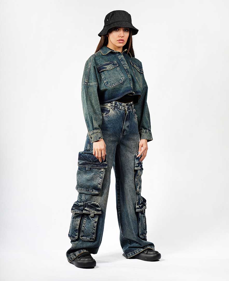 شلوار کارگو زنانه