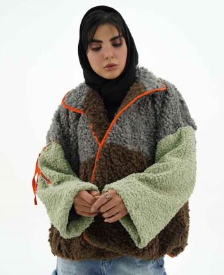 کاپشن ترکیبی زنانه