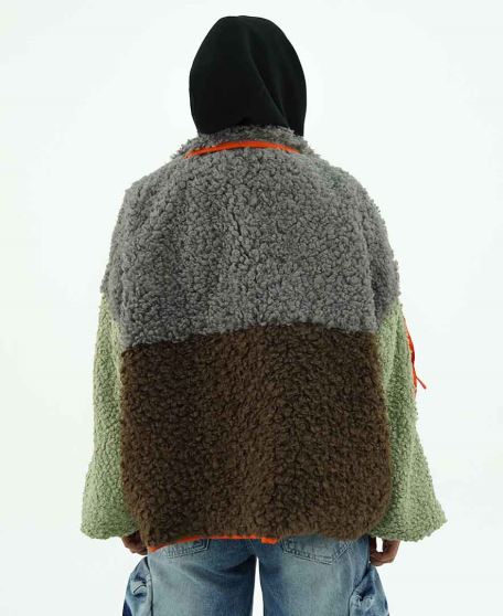 کاپشن ترکیبی زنانه