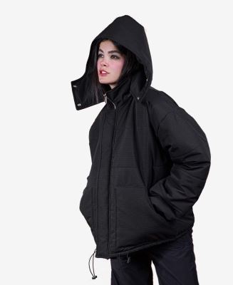 کاپشن کلاه دار زنانه