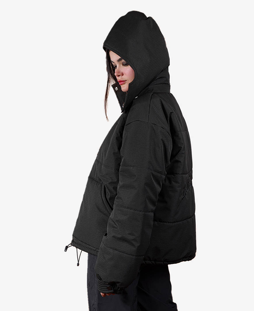 کاپشن کلاه دار زنانه