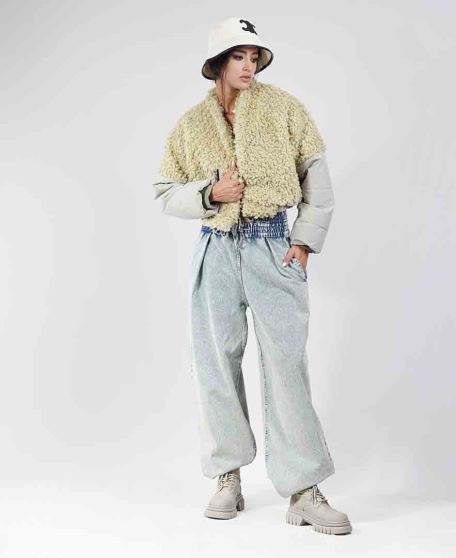 پافر ترکیبی زنانه