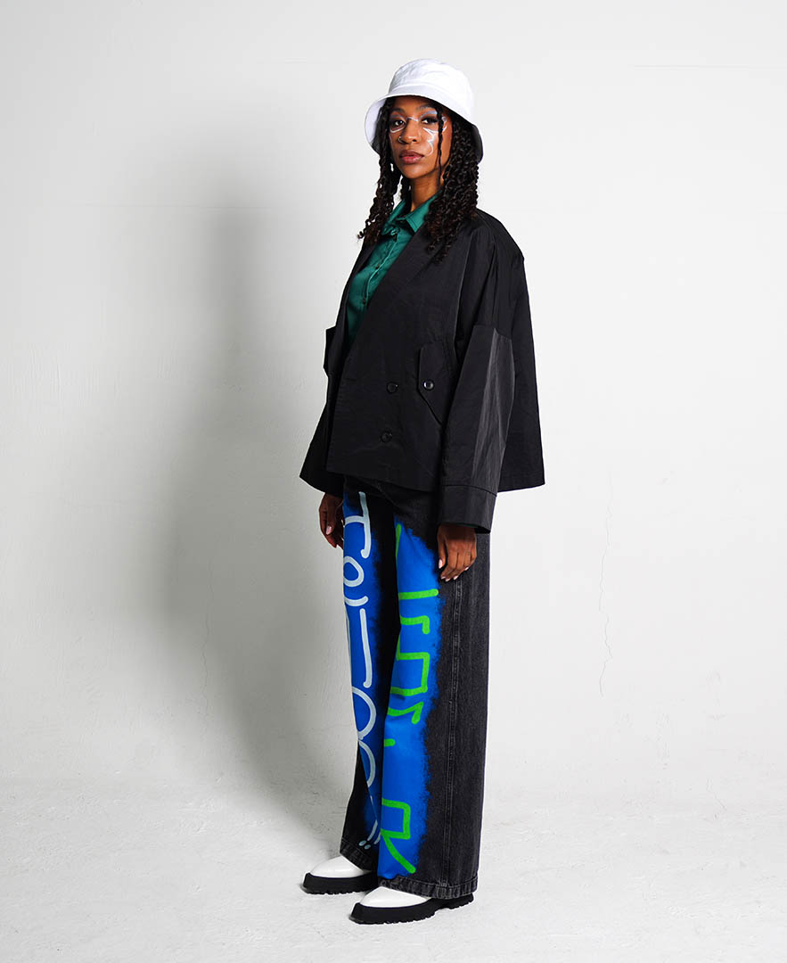 شلوار چاپ دار زنانه