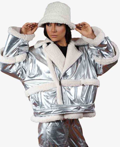 کاپشن ترکیبی زنانه