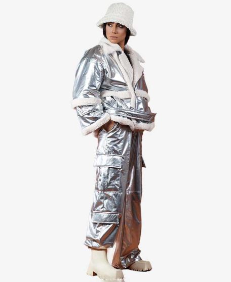 کاپشن ترکیبی زنانه