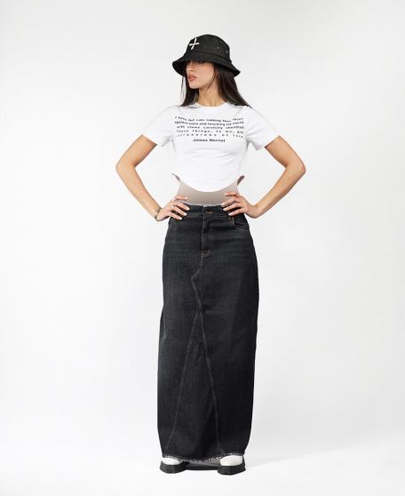 دامن شست دار زنانه