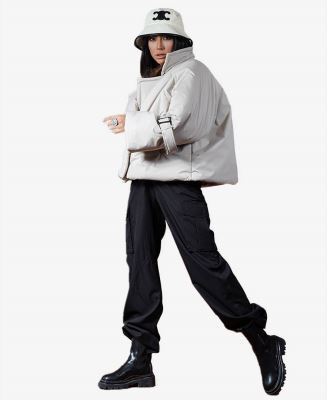 کاپشن بافت دار زنانه