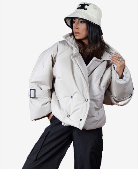 کاپشن بافت دار زنانه