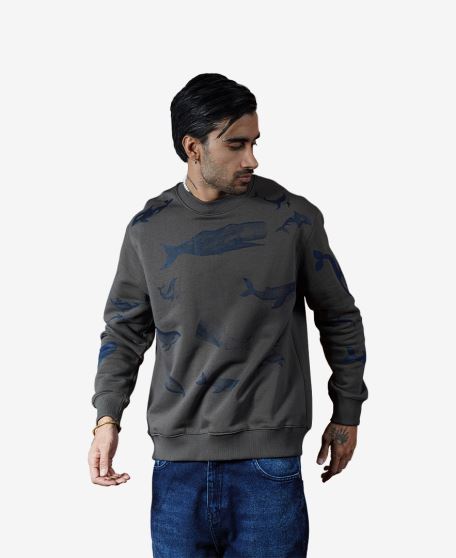 سوییشرت چاپ دار مردانه