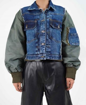 ژاکت ترکیبی زنانه