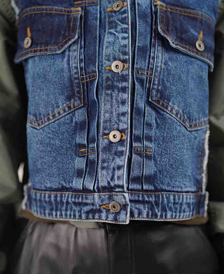 ژاکت ترکیبی زنانه