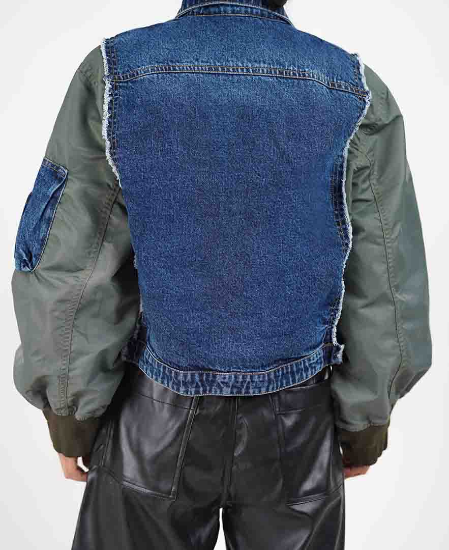 ژاکت ترکیبی زنانه