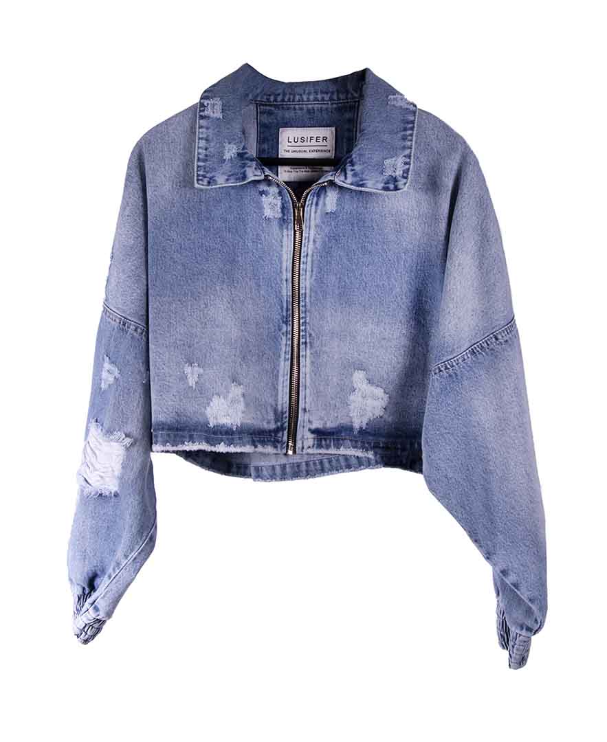 ژاکت آستین پفی زنانه