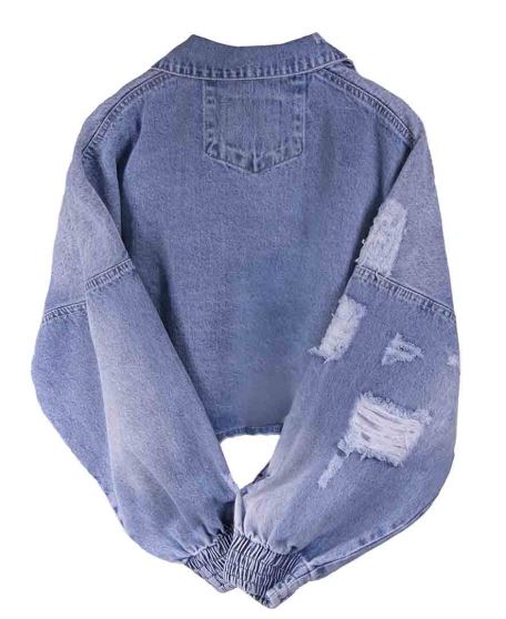 ژاکت آستین پفی زنانه