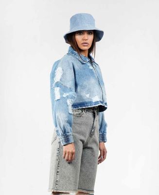 ژاکت آستین پفی زنانه