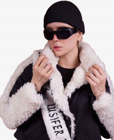 کاپشن ترکیبی زنانه