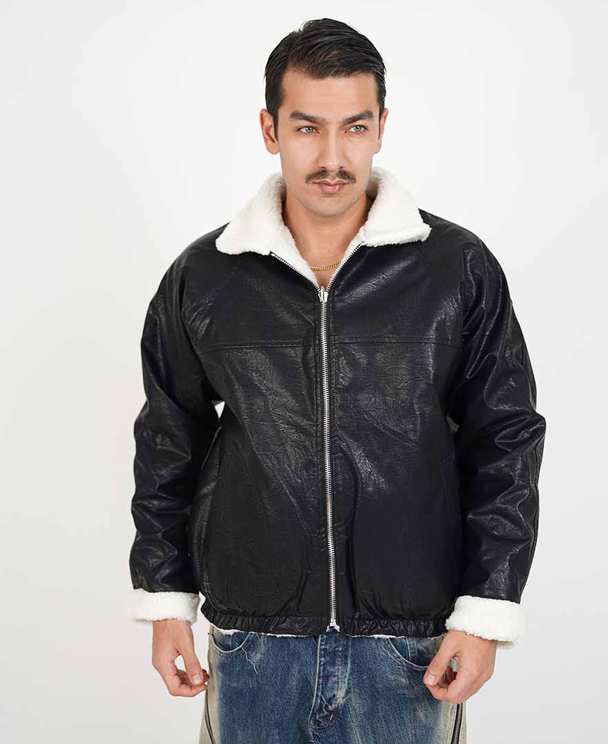 کاپشن ترکیبی مردانه