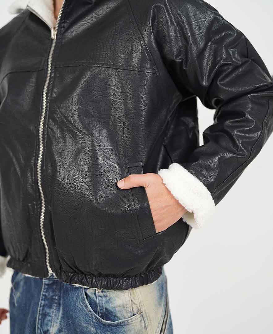 کاپشن ترکیبی مردانه