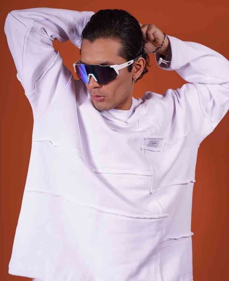 سوییشرت کثیف دوزی مردانه