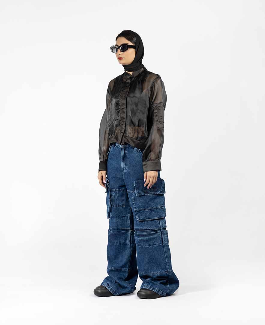 شلوار برش دار زنانه