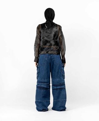 شلوار برش دار زنانه