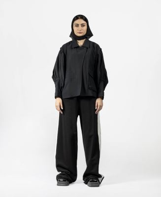مانتو نامتقارن زنانه