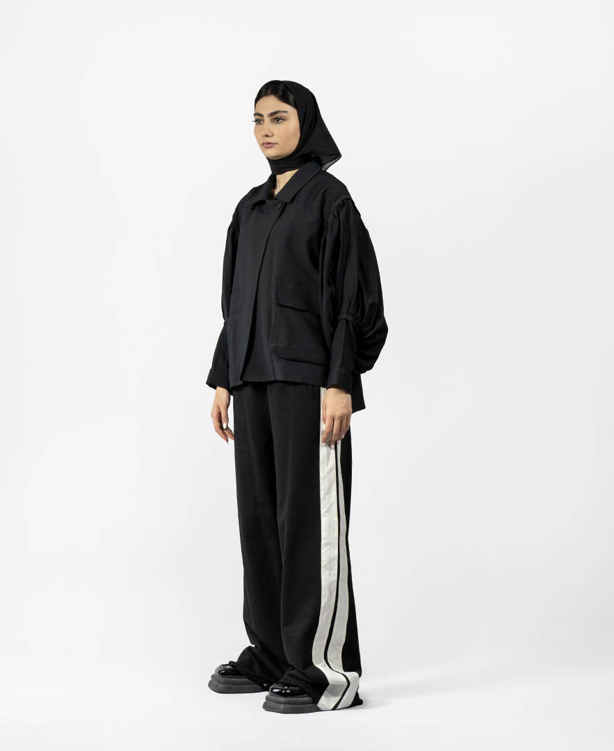 مانتو نامتقارن زنانه